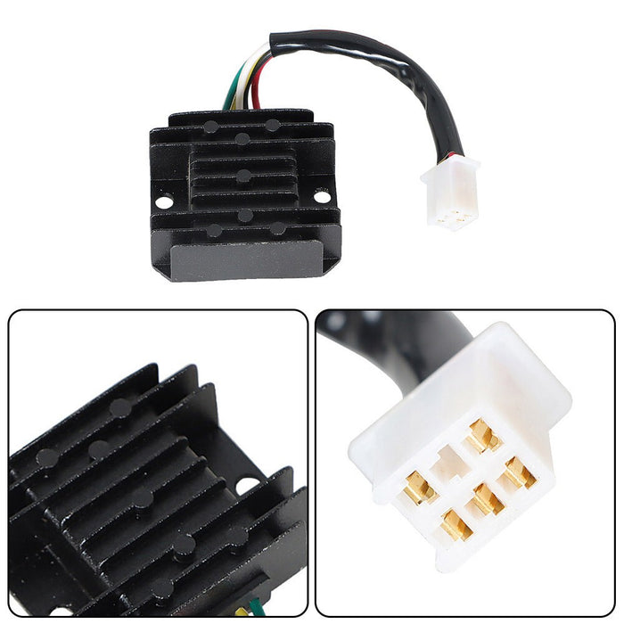 DURAFORCE 150-250cc Racing Ignition Coil CDI Spark Plug Regulator Rectifier Relay