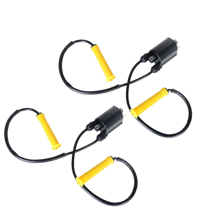 DURAFORCE 2PCS Ignition Coil Wire Caps for HONDA VTX1300 R/T/S/C 2004-2020 VT1300