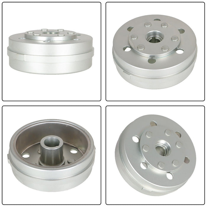 DURAFORCE CNC Balanced Flywheel for Yamaha Banshee 350 1987-2006 with Nut & Key