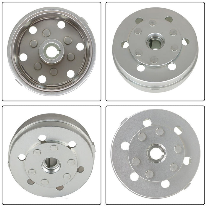 DURAFORCE CNC Balanced Flywheel for Yamaha Banshee 350 1987-2006 with Nut & Key