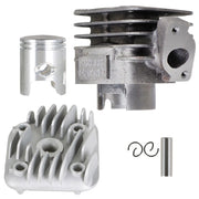 DURAFORCE 50cc Cylinder Head Piston Rebuild Kit for Polaris Predator 50 2004-2007