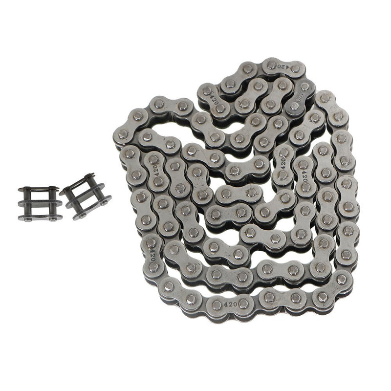 DURAFORCE Mini Bike Rear Drive Chain for Coleman 212CC 196CC CT200U BT200X