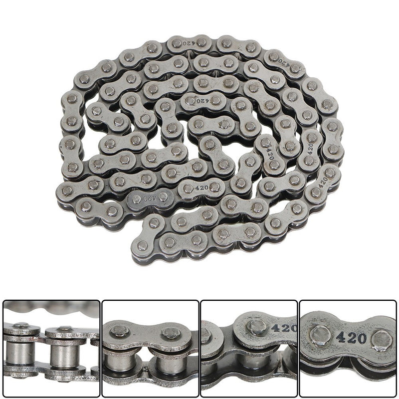 DURAFORCE Mini Bike Rear Drive Chain for Coleman 212CC 196CC CT200U BT200X