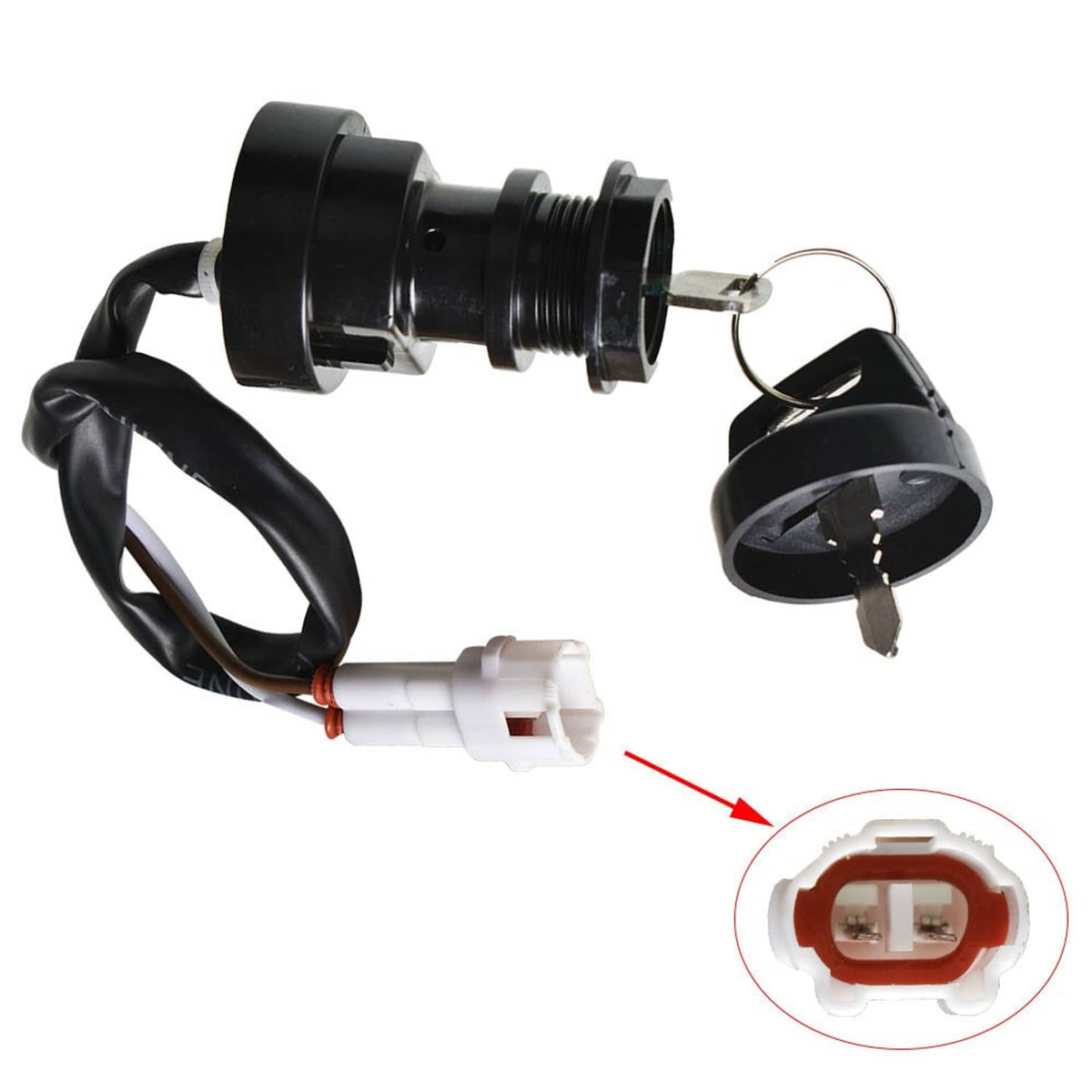 M MATI Handlebar Switch & Ignition Key Set For Yamaha Grizzly 600 YFM600F 1998-2001 – Plug & Play