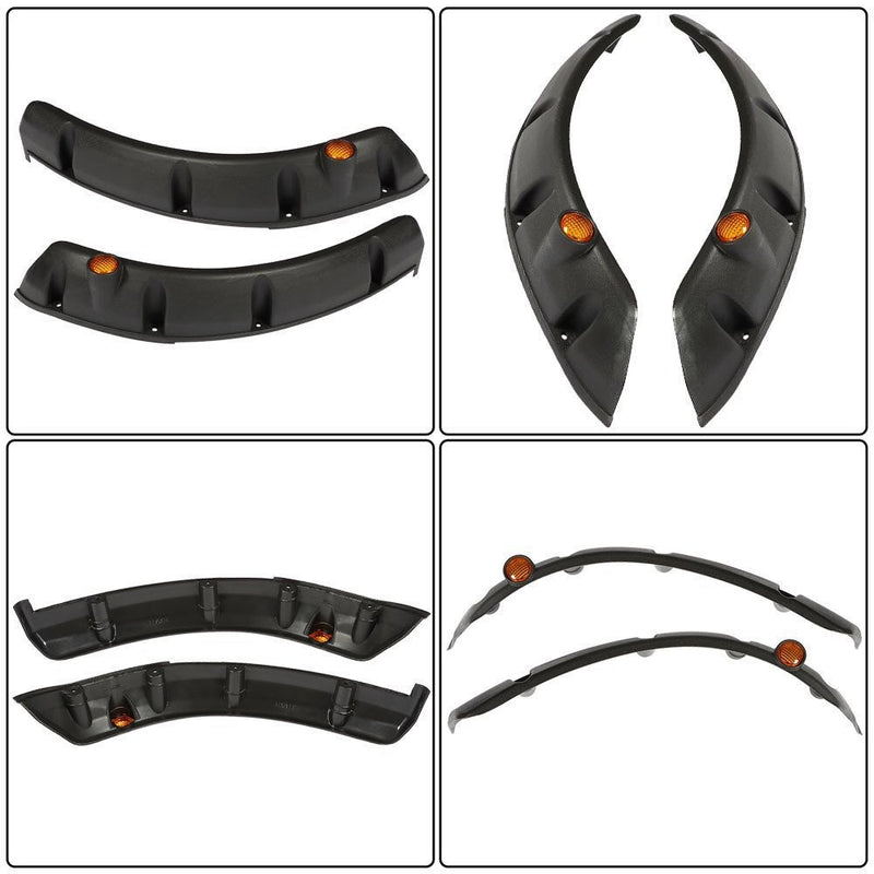 DURAFORCE Fender Flares Front & Rear for 2008-2015 EZGO RXV Gas & Electric Golf Cart