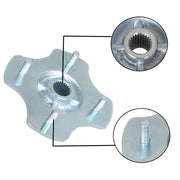 DURAFORCE 2pcs Rear Axle Wheel Hub w/Nut for Honda FourTrax 300 TRX300 1988-1992