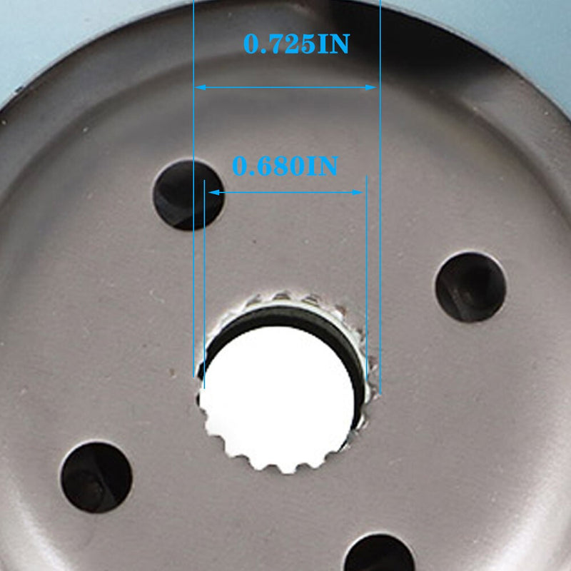 DURAFORCE Yamaha Rhino 660 2004-07 Primary Sheave Clutch Carrier Housing Oneway Gasket, 5KM-16611-10-00 5KM-16620-00-00