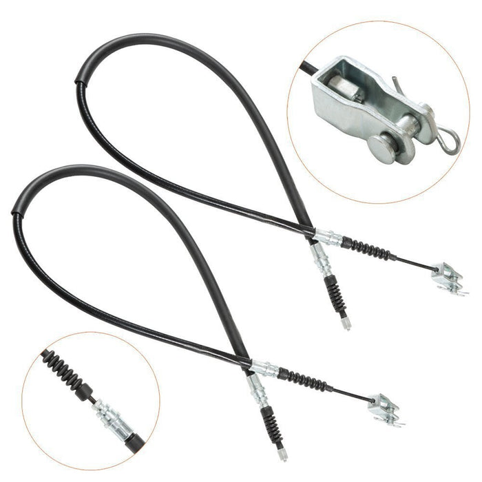 DURAFORCE 2 Brake Cables 42" Driver & Passenger Side for Club Car DS 2000-Up