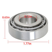 DURAFORCE Front Wheel Bearings & Seal Kit for Club Car 1982-2002 DS Golf Cart Set