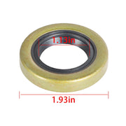 DURAFORCE Front Wheel Bearings & Seal Kit for Club Car 1982-2002 DS Golf Cart Set