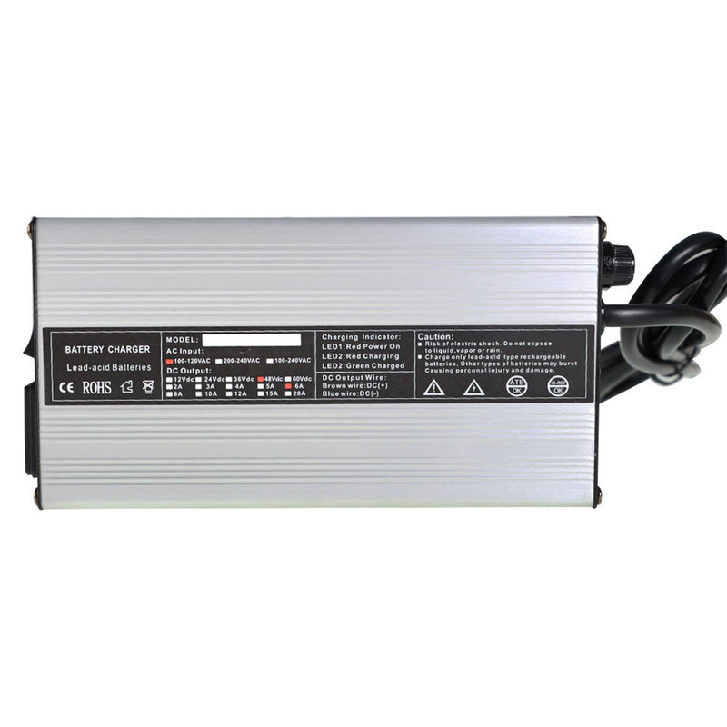 DURAFORCE EZGO TXT Club Car DS Yamaha 48V 6A Golf Cart Battery Charger Replacement