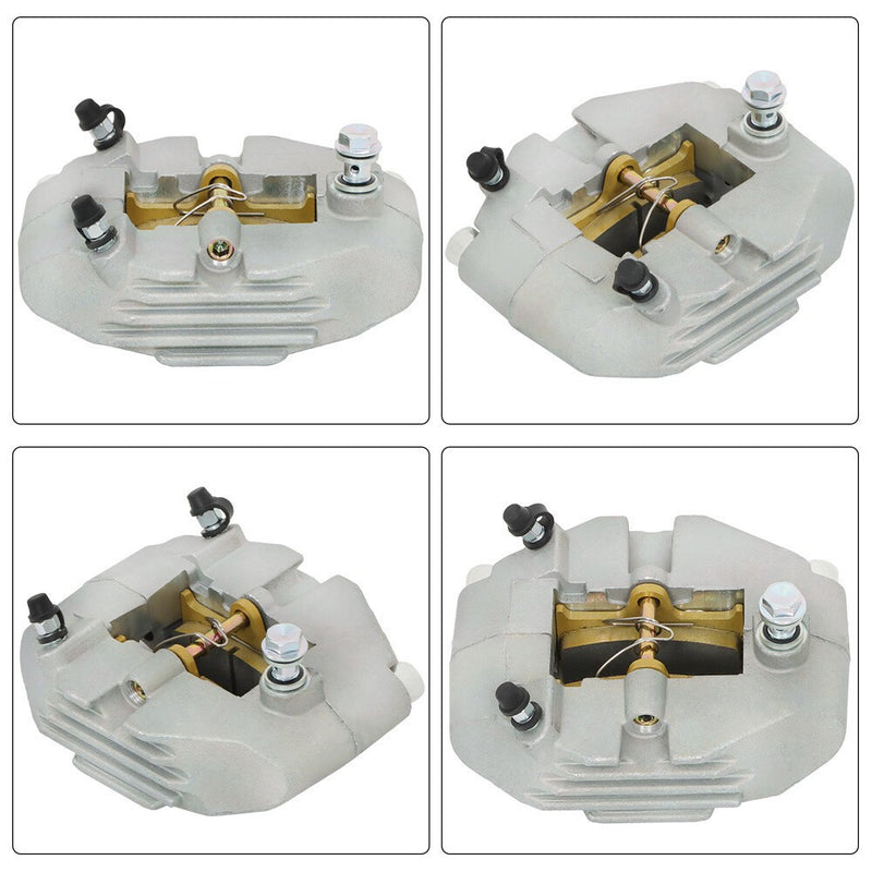 DURAFORCE Rear Brake Caliper with Pads for Yamaha Grizzly 660 YFM660F 2002-2008