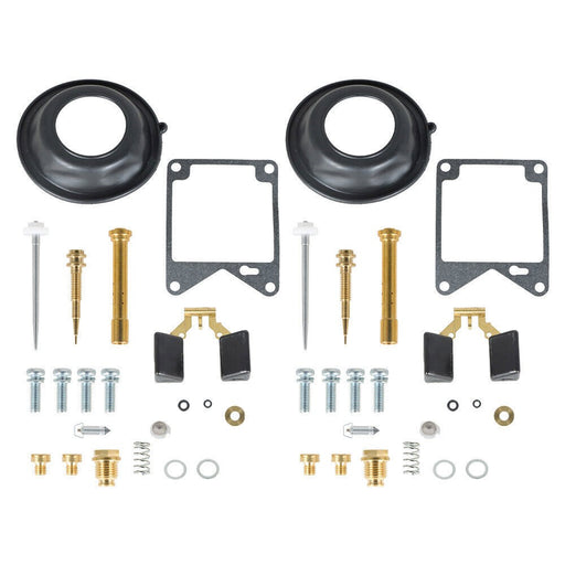 DURAFORCE Yamaha Virago 750 XV750 Carburetor Repair Kit Diaphragm Float 1981-1983 ×2