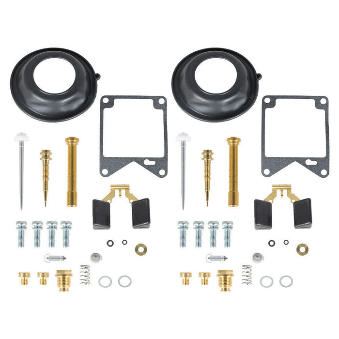 DURAFORCE Yamaha Virago 750 XV750 Carburetor Repair Kit Diaphragm Float 1981-1983 ×2