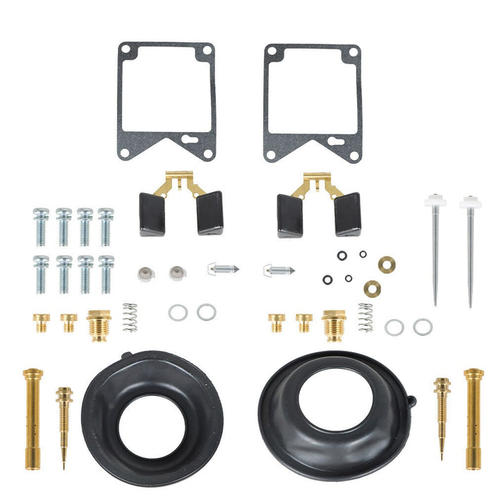 DURAFORCE Yamaha Virago 750 XV750 Carburetor Repair Kit Diaphragm Float 1981-1983 ×2
