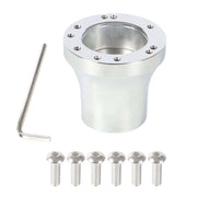 DURAFORCE Club Car DS Golf Cart Chrome Steering Wheel Hub Adapter 5/6 Hole 1985+