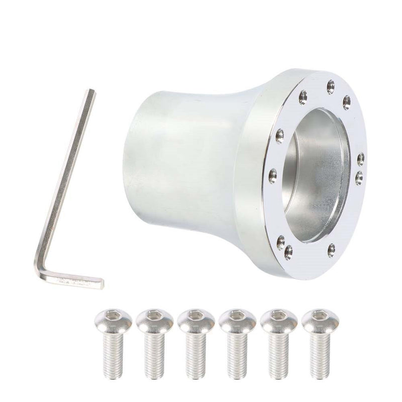 DURAFORCE Club Car DS Golf Cart Chrome Steering Wheel Hub Adapter 5/6 Hole 1985+