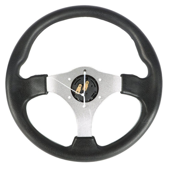 DURAFORCE 12.5" Carbon Fiber Golf Cart Steering Wheel for EZGO Club Car Yamaha Parts