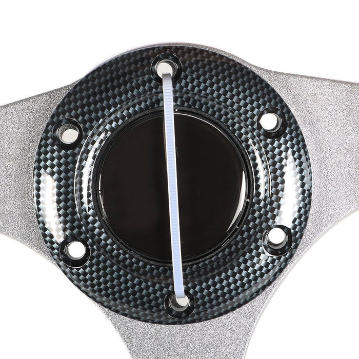 DURAFORCE 12.5" Carbon Fiber Golf Cart Steering Wheel for EZGO Club Car Yamaha Parts