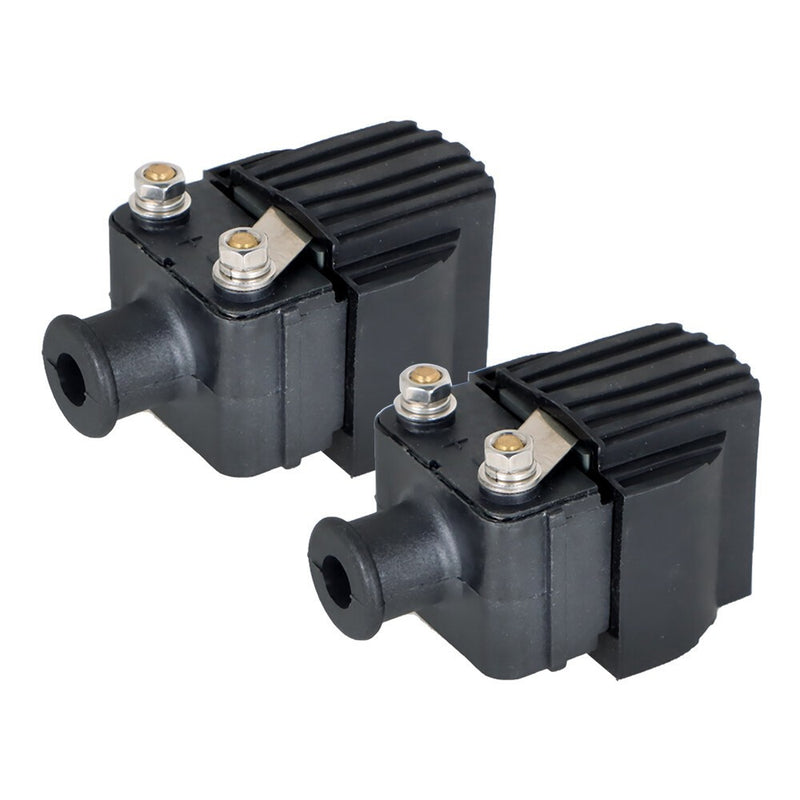 DURAFORCE 2-Pack Ignition Coils for Mercury 25Hp Outboard Engine 1980-2006