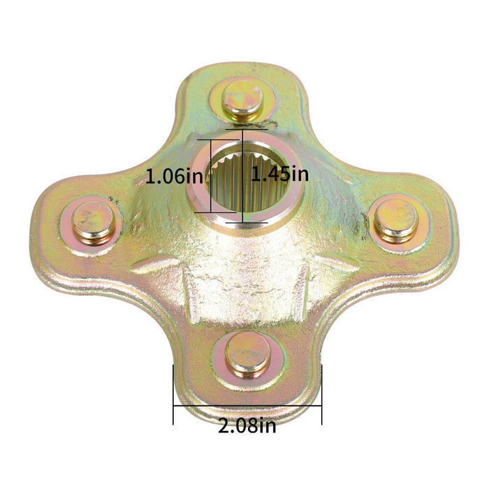 DURAFORCE 1993-1999 Yamaha KODIAK 400 Rear Wheel Axle Hub YFM400FW 4X4 NEW