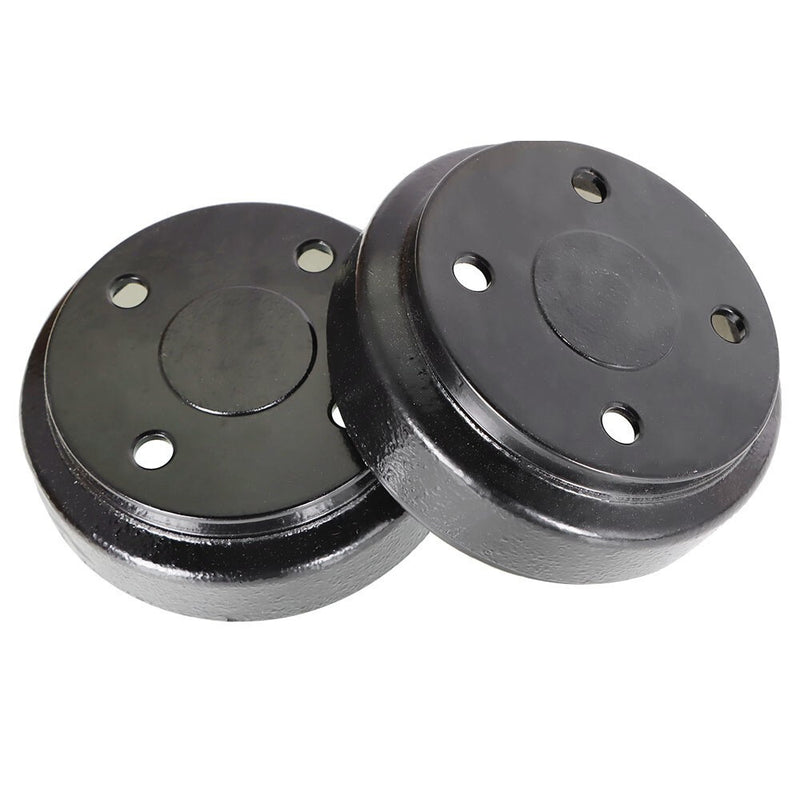 DURAFORCE Rear Brake Drums 2PCS for Club Car DS & Precedent Golf Carts 1995+ Electric