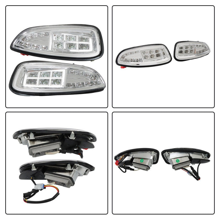 DURAFORCE 2016+ EZGO RXV Full LED Headlights & Tail Lights Golf Cart Light Kit