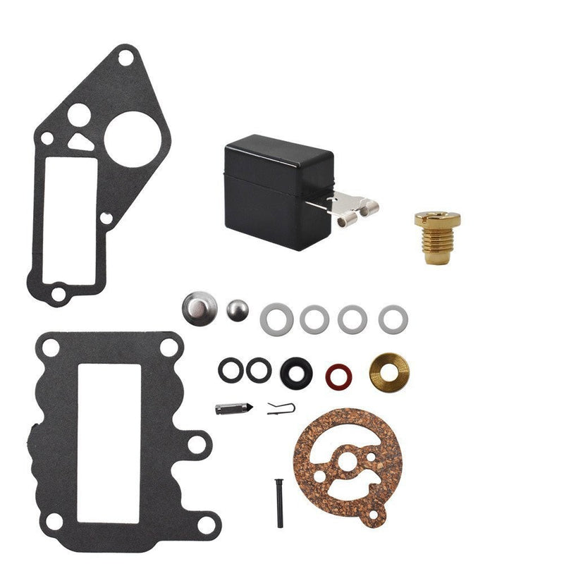 DURAFORCE New Carburetor Kit w/ Float for Johnson Evinrude 9.5 HP Outboard BRP OMC