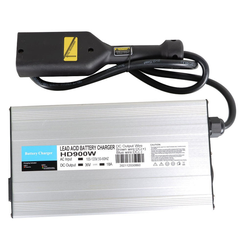 DURAFORCE 36V 18A Battery Charger for EzGo TXT Golf Cart with Powerwise Technology
