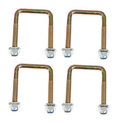 DURAFORCE Heavy Duty Rear 4-Leaf Springs for EZGO TXT 1995-2013 Golf Cart Set of 2