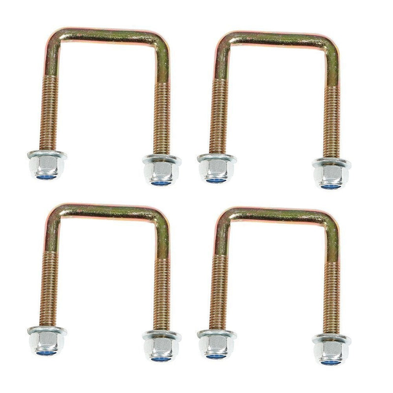 DURAFORCE Heavy Duty Rear 4-Leaf Springs for EZGO TXT 1995-2013 Golf Cart Set of 2
