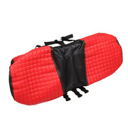 DURAFORCE Red Golf Cart Seat Cover Diamond Stitch Front Rear Club Car Precedent 2004+