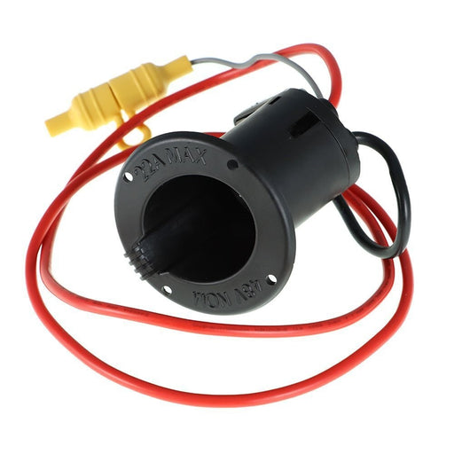 DURAFORCE 48V DC Charger Receptacle & Fuse Assembly for Club Car DS Golf Cart