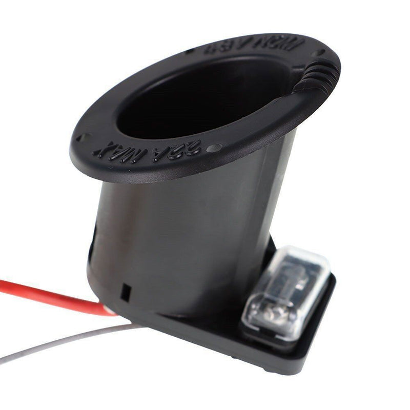 DURAFORCE 48V DC Charger Receptacle & Fuse Assembly for Club Car DS Golf Cart