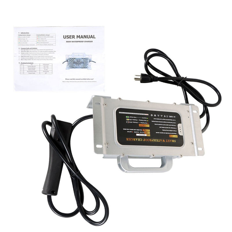 DURAFORCE Max48 15A Battery Charger for EZGO RXV & TXT 48V Golf Carts