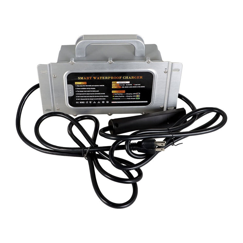 DURAFORCE Max48 15A Battery Charger for EZGO RXV & TXT 48V Golf Carts