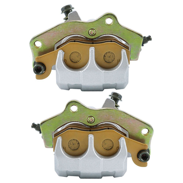 DURAFORCE Kawasaki Teryx4 800 KRT800 Front Brake Calipers & Pads Left Right 2014-2019