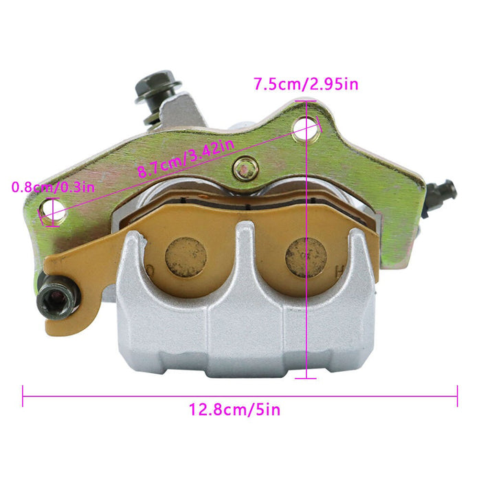 DURAFORCE Kawasaki Teryx4 800 KRT800 Front Brake Calipers & Pads Left Right 2014-2019