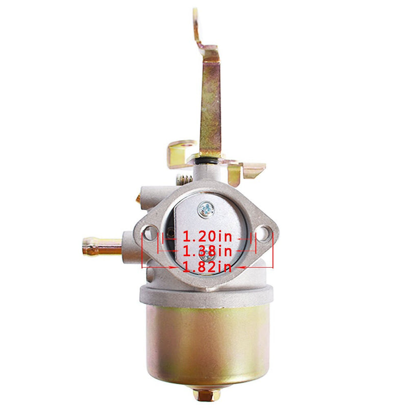 DURAFORCE New Carburetor for Wisconsin Robin WI-390 W1-390 Gas Engine ATV Replacement
