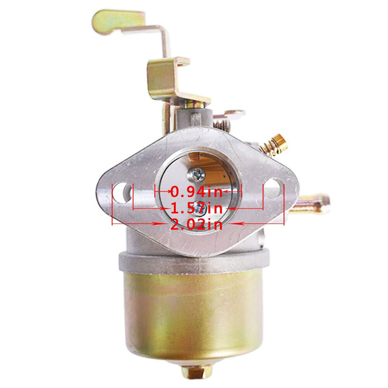DURAFORCE New Carburetor for Wisconsin Robin WI-390 W1-390 Gas Engine ATV Replacement