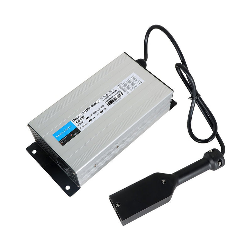 DURAFORCE 36V 20A Battery Charger for EZGO TXT 1996-Up Golf Cart D-Style Plug