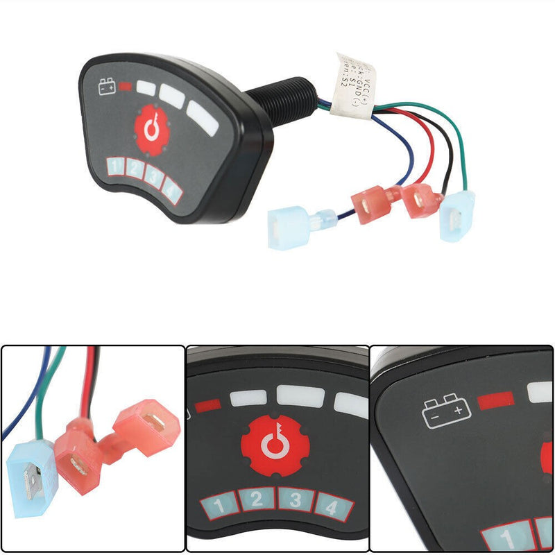DURAFORCE Golf Cart Keyless Ignition Switch 36V-48V PIN Code for EZGO Club Car Yamaha