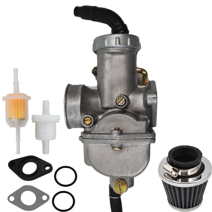 DURAFORCE Carburetor PZ20 for Coolster NST ATV 49cc-125cc Dirt Bike Go Kart Engine