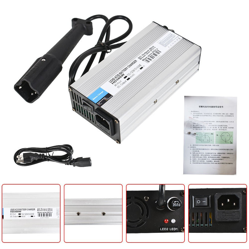 DURAFORCE Yamaha Drive DRE G29 48V 6A Golf Cart Battery Charger 2007+ 3 Pin