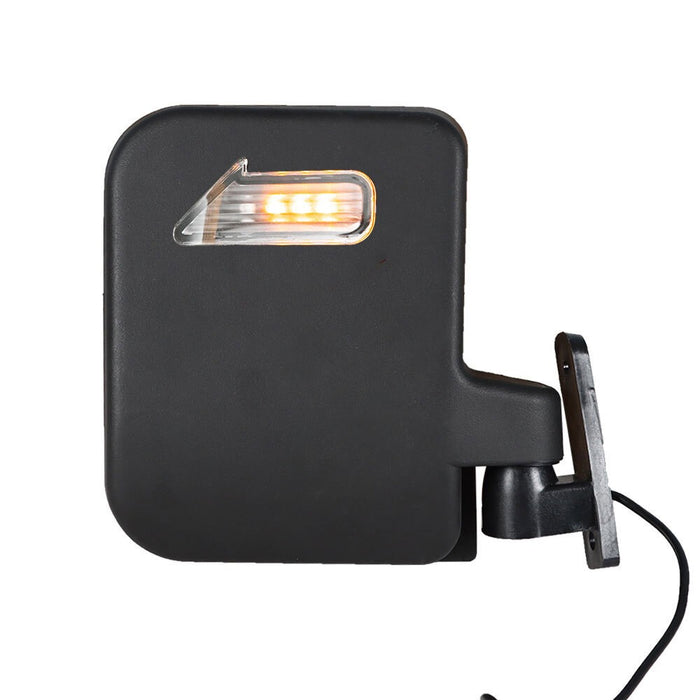 DURAFORCE Golf Cart Side Mirrors with LED Arrow Turn Signal for EZGO Club Car Yamaha