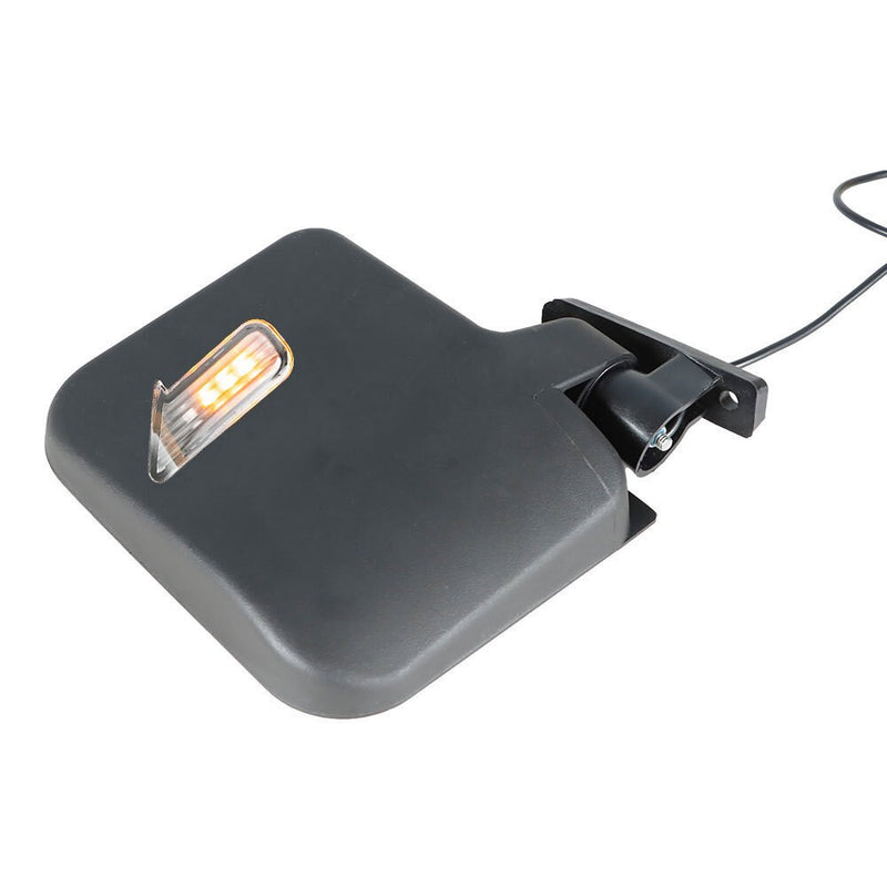 DURAFORCE Golf Cart Side Mirrors with LED Arrow Turn Signal for EZGO Club Car Yamaha