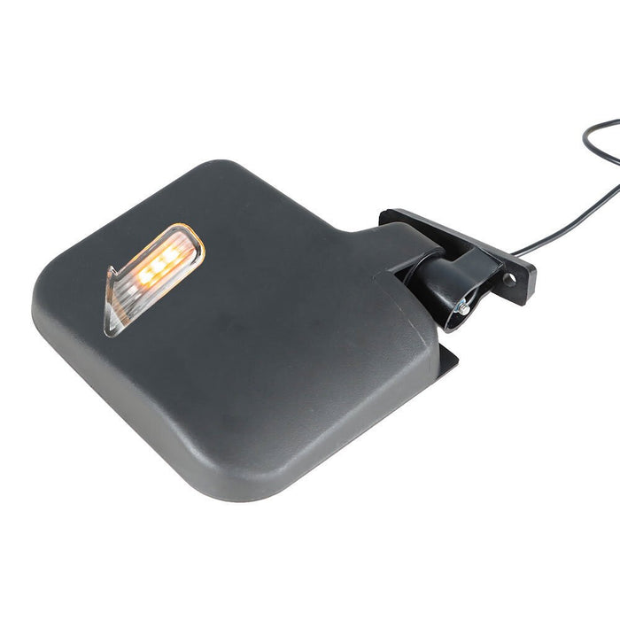 DURAFORCE Golf Cart Side Mirrors with LED Arrow Turn Signal for EZGO Club Car Yamaha