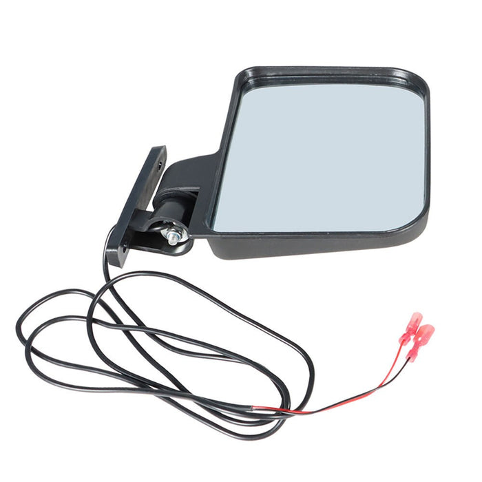 DURAFORCE Golf Cart Side Mirrors with LED Arrow Turn Signal for EZGO Club Car Yamaha