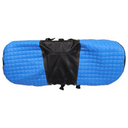DURAFORCE Universal Blue Golf Cart Rear Seat Cover Set for Club Car EZGO Yamaha