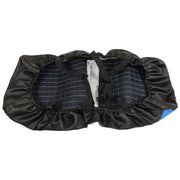 DURAFORCE Universal Blue Golf Cart Rear Seat Cover Set for Club Car EZGO Yamaha